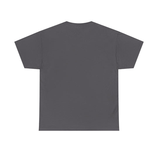 We The Believers T-Shirt in Charcoal, crew neck, plain back.