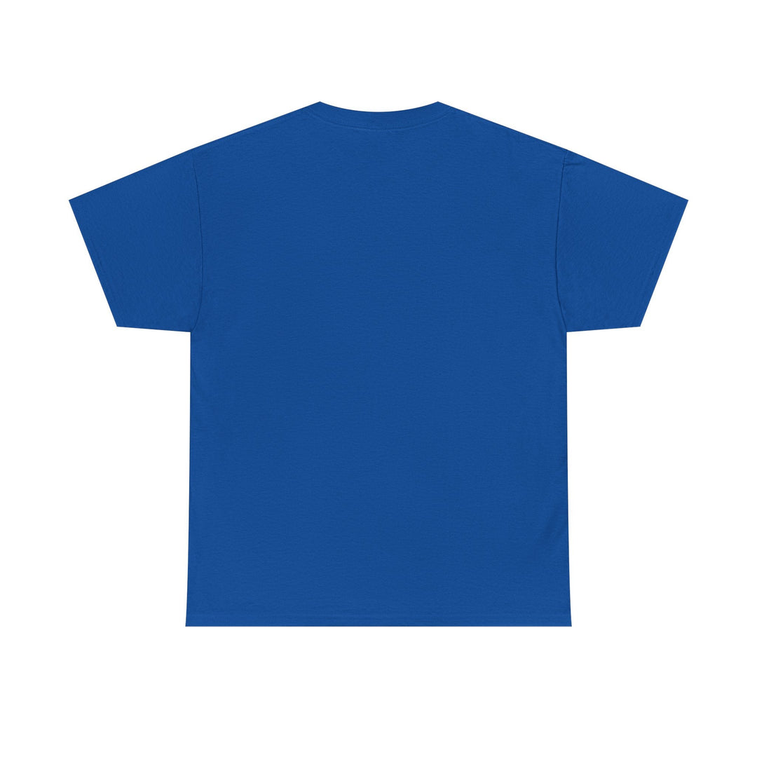 Christ unisex tee in royal blue, crew neck short-sleeve T-shirt