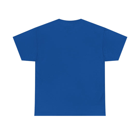 Christ unisex tee in royal blue, crew neck short-sleeve T-shirt