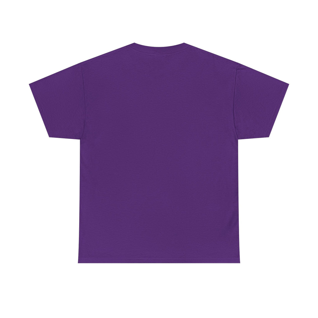 Christ unisex tee in purple, crew neck short-sleeve T-shirt