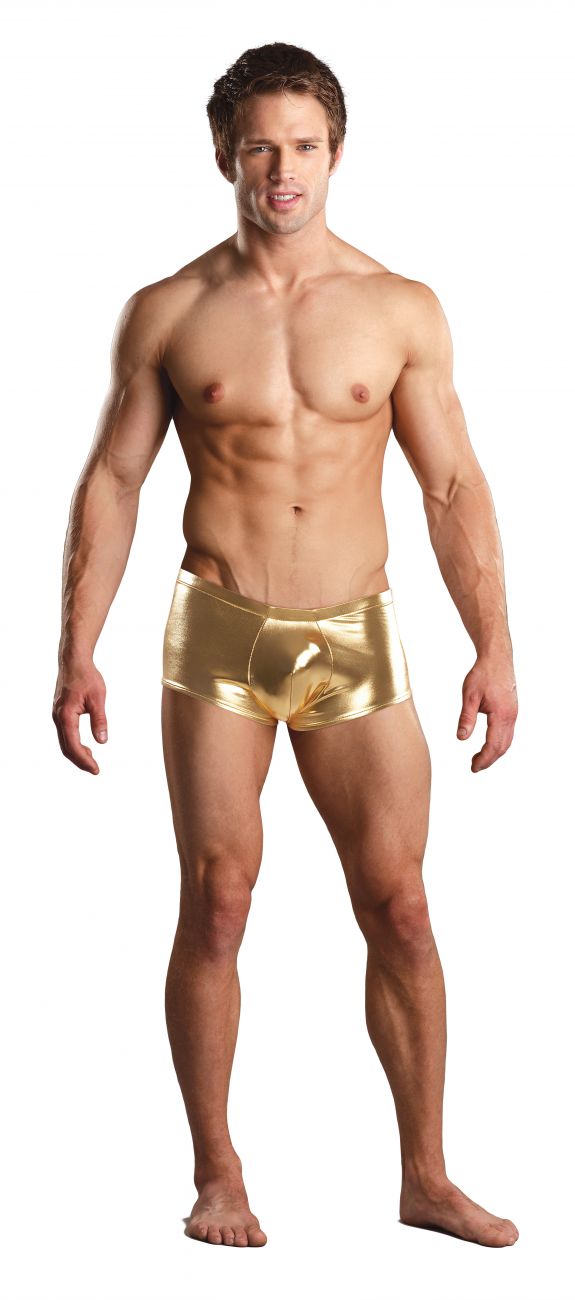 Gold boxer briefs, Style 153070, Fabric Composition: 100% Nylon