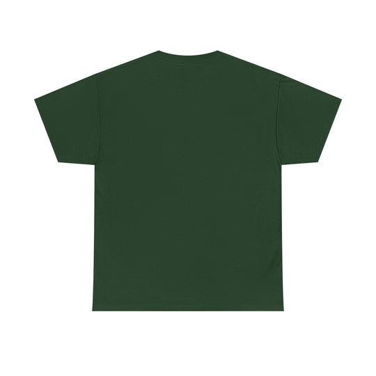 Christ unisex tee in military green, crew neck short-sleeve T-shirt