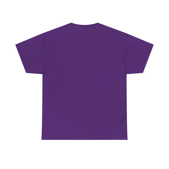 Created In His Image T‑Shirt in Lila, Rundhalsausschnitt, kurzarm