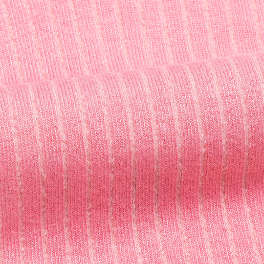 Bamboo dress socks knit texture, pink; size 8–11.5
