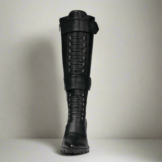 Michaela V Aspen Marta Black Boots