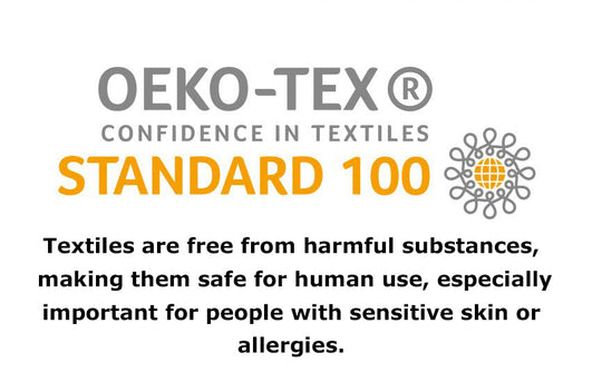 Oeko-Tex Standard 100: textiles sin sustancias nocivas, aptos para pieles sensibles