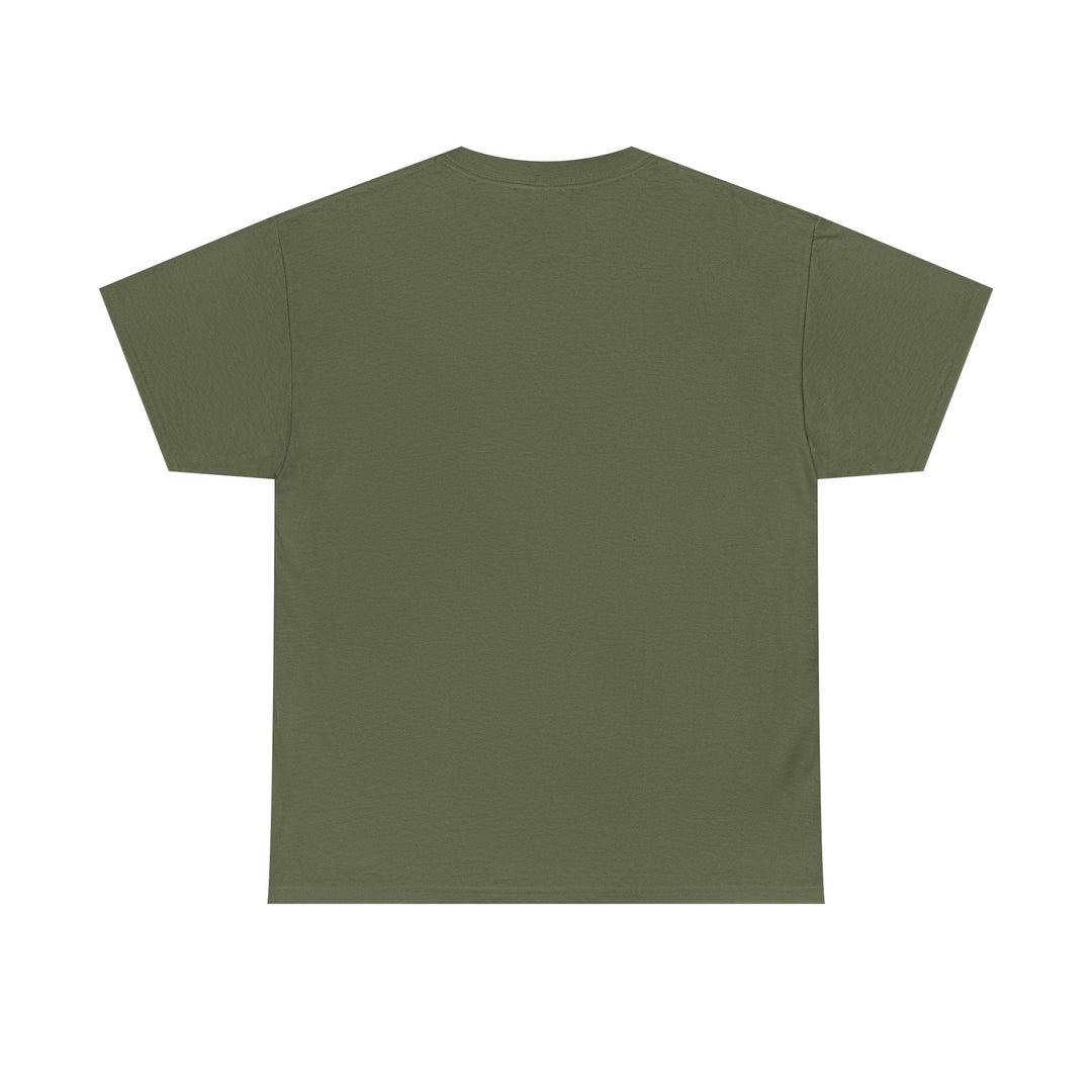 Christ unisex tee in forest green, crew neck short-sleeve T-shirt