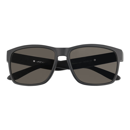 Dovetail Golf-Sonnenbrille, MatteBlack, dunkelgraue Gläser