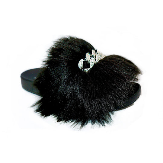 Michaela V Pupa Slippers Black