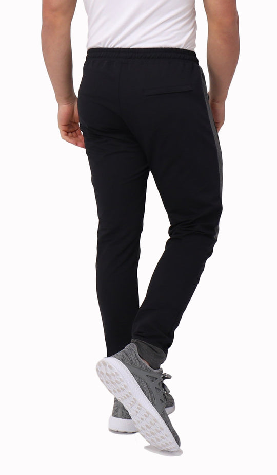 Infinite Flex Jogger TALL black joggers with elastic waistband, tapered ankle cuffs