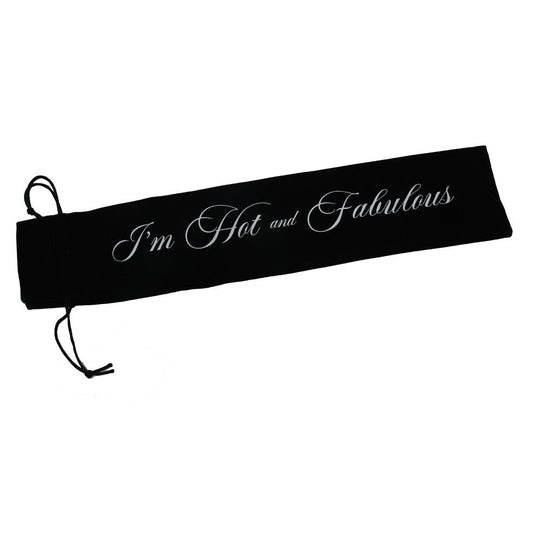 Black fan case with &